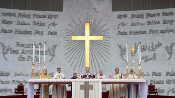 Maša v Bejrutu (photo: Vatican Media)