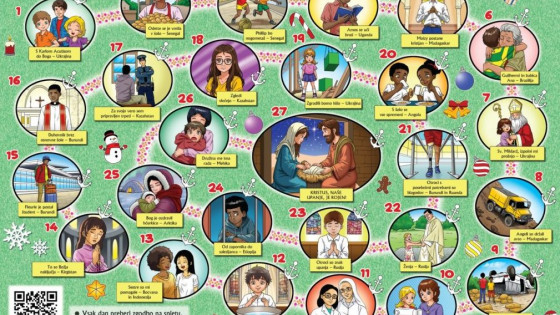 Adventni koledar misijonskega središča Slovenije (photo: Misijonsko središče Slovenije)