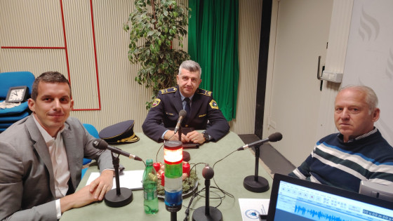 Urban Kramar, Manuel Vesel in Silvo Mesojedec (photo: ARO)