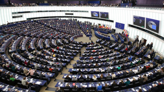 Zasedanje Evropskega parlamenta. (photo: STA)