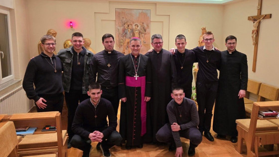 Škof Andrej Saje pri salezijancih v Zagrebu (photo: Andrej Saje)