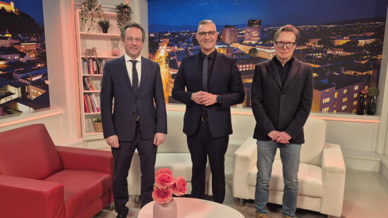 Dr. Dr. Klemen Jaklič, Alen Salihović, Jan Zobec (photo: ARO)