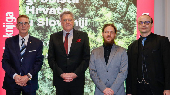 Predavatelji na predstavitvi mogografije (photo: foto Tea Furjan)