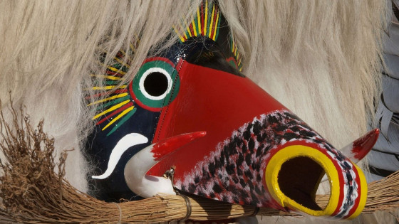 Korant ali Kurent, ena od najznačilnejših slovenskih pustnih mask (photo: DavorLovincic)