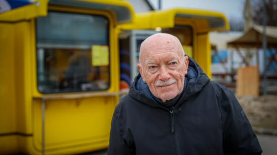 Presernov nagrajenec Saša J. Machtig (photo: Daniel Novakovič / STA)