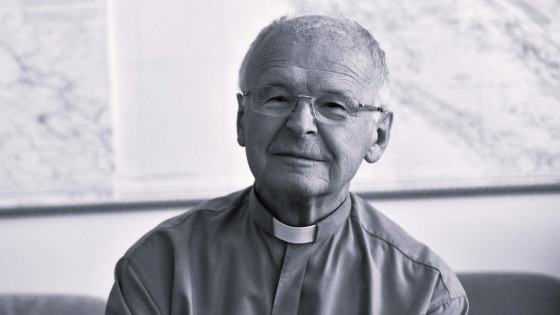 Duhovnik Anton Markelj (photo: Tatjana Splichal)