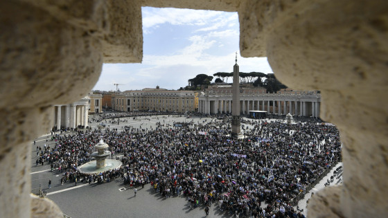 Trg sv. Petra (photo: Matteo Pernaselci/Vatican Media)