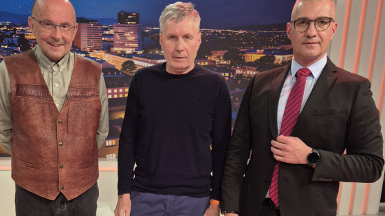 dr. Jože Dežman in Bojan Požar (photo: ARO)