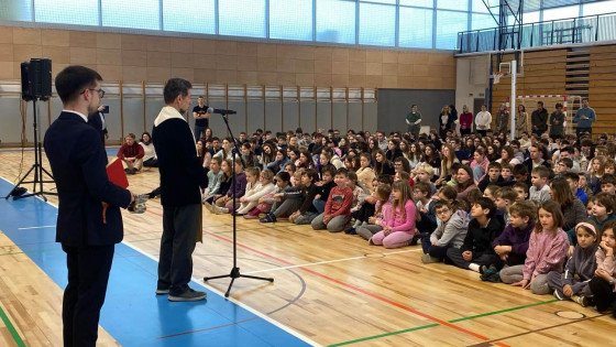 Odprtje nove telovadnice (photo: Zavod Antona Martina Slomška)