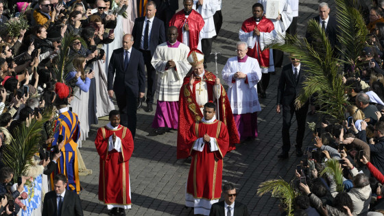 Cvetna nedelja  (photo: Vatican Media )