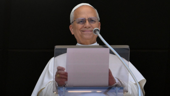 Papežev opoldanski nagovor (photo: Elisabetta Trevisan, Vatican News)