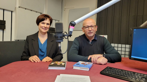 Gosta Marjana Debevec in dr. Jože Plut (photo: Tanja Dominko)