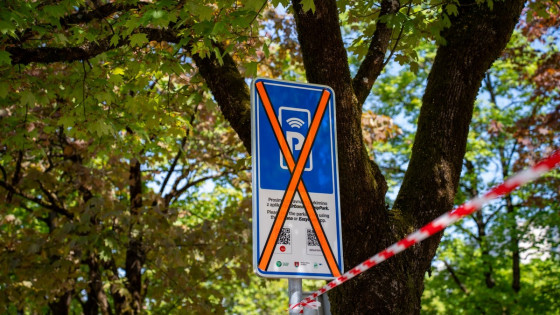 Štepanjsko naselje, parkirišča (photo: Jakob Pintar/STA)