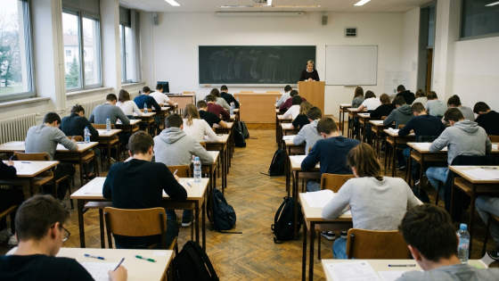 Maturitetni preizkus (photo: Gemini AI)