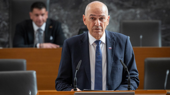 Janez Janša (photo: Bor Slana/STA)