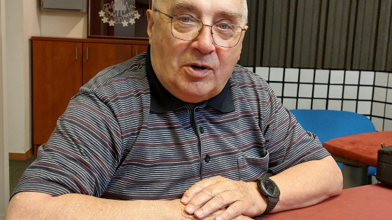 Duhovnik Simon Fortuna, duhovni pomočnik v župniji Gorenja vas v Poljanski dolini (photo: NL)