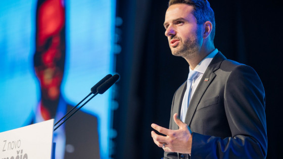 Evropski poslanec Matej Tonin (photo: Boštjan Podlogar/STA)