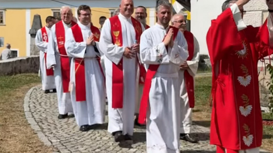 Novomašnik br. Dominik Papež (photo: Zajem zaslona)