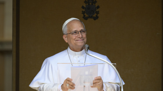Papež Leon v Castel Gandolfu (photo: Matteo Pernaselci)