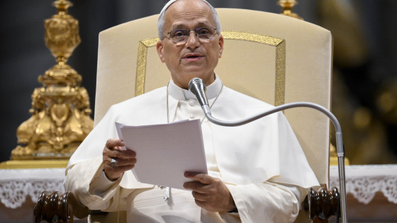 Papež Leon XIV. (photo: Simone Risoluti/Vatican Media)