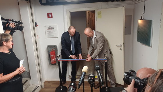 Na Beethovnovi ulici 3 so odprli stalno razstavo (photo: Jože Bartolj)