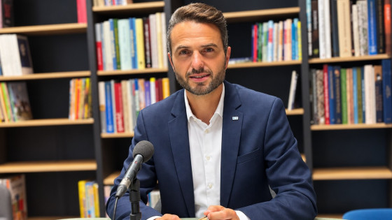 Evropski poslanec Matej Tonin (photo: Rok Mihevc)