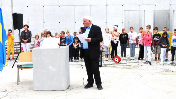 Nagovor župana Franca Čebulja (photo: Janez Kuhar)