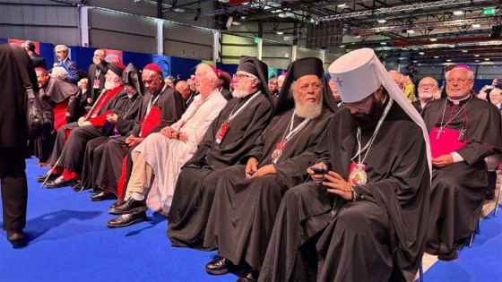 Verski voditelji na srečanju v Assisiju (photo: Vatican media)