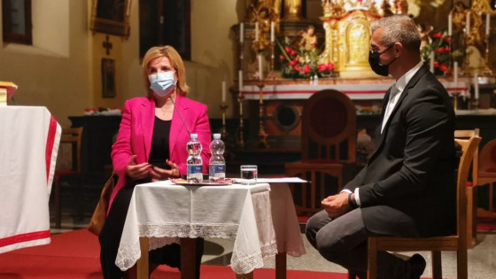 dr. Bojana Beović na Krki (photo: Dejan Pavlin)