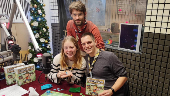 Simon Brezovnik, Boštjan Čerin in Tina Brezovnik (photo: Maja Morela)