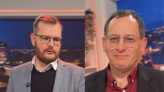 Martin Nahtigal in Andrej Marko Poznič (photo: Nika Mandelj)