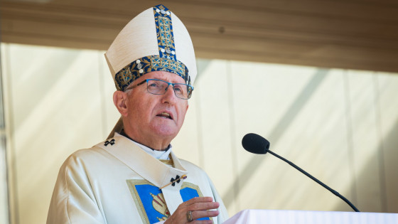 Nadškof Stanislav Zore (photo: STA / Bor Slana)
