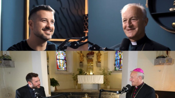 Škof Anton Jamnik v dveh podkastih pri Klemnu Selakoviču in Martinu Golobu (photo: posnetek zaslona)