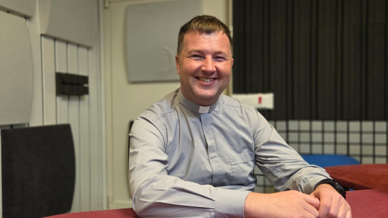 Spiritual v Bogoslovnem semenišču v Ljubljani Gregor Celestina (photo: Rok Mihevc)