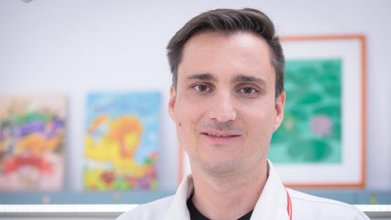 Dr. Denis Baš, dr. med. spec. pediatrije, aktualni Moj pediater (photo: Aleš Beno / Finance)