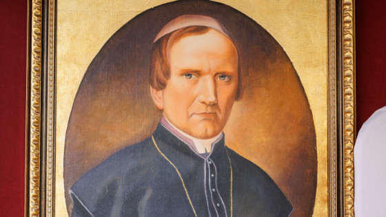 Bl. škof Anton Martin Slomšek - portret (photo: Nebojša Tejić/STA)