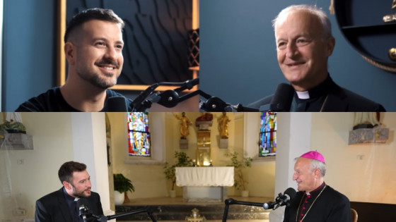 Škof Anton Jamnik v dveh podkastih pri Klemnu Selakoviču in Martinu Golobu (photo: posnetek zaslona)