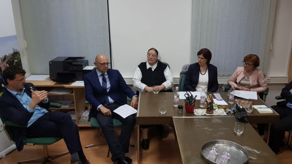 Udeleženci okrogle mize v Krškem (photo: Boštjan Debevec)