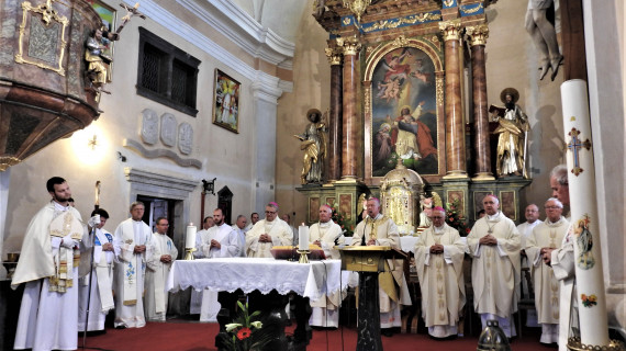 Sveta maša ob obletnici rojstva misijonarja Knobleharja (photo: P. Ivan Rampre)