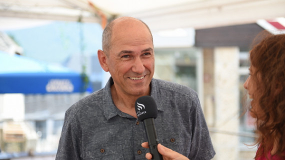 predsednik SDS Janez Janša (photo: ARO)