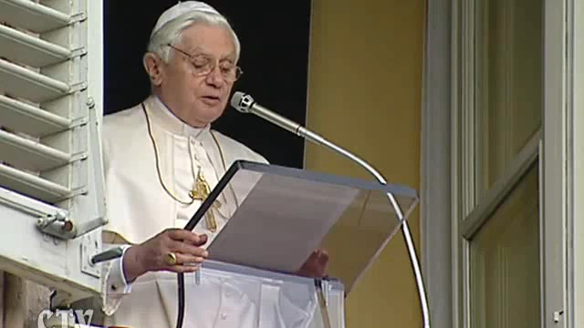 Papež Benedikt XVI. (foto: CTV)