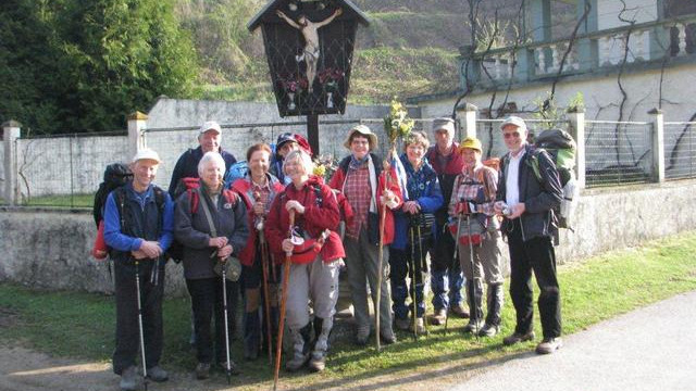 Romarji na Jakobovi poti (foto: Metodij Rigler)