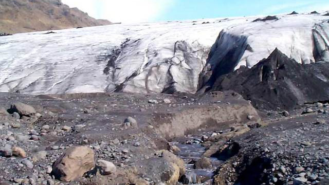 Ledenik ob vulkanu Katla (foto: Wikipedia)
