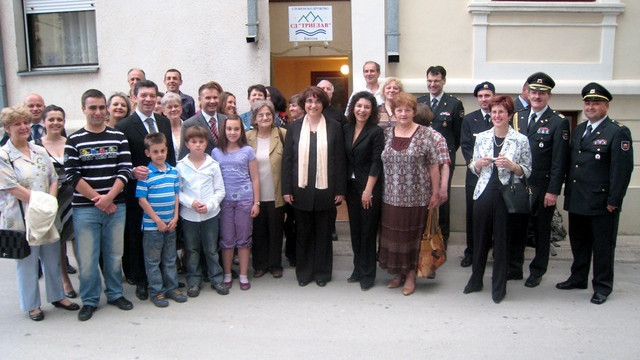 Obisk ministrice Ljubice Jeluišič v Bitoli (foto: Aleš Sila, MORS)