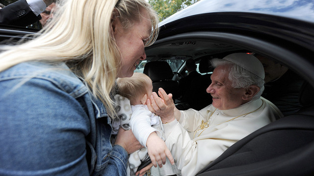 Papež Banedikt XVI. v Veliki Britaniji (foto: www.thepapalvisit.org.uk )