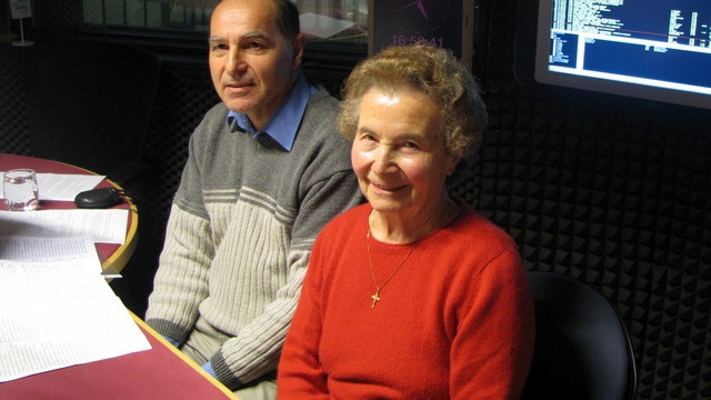 dr. Engelbert Logar in Marija Kamnik (foto: ARO)