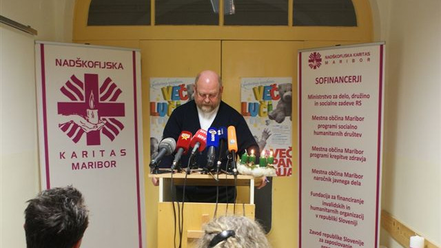 Predsednik Branko Maček (foto: Nadškofijska Karitas Maribor)