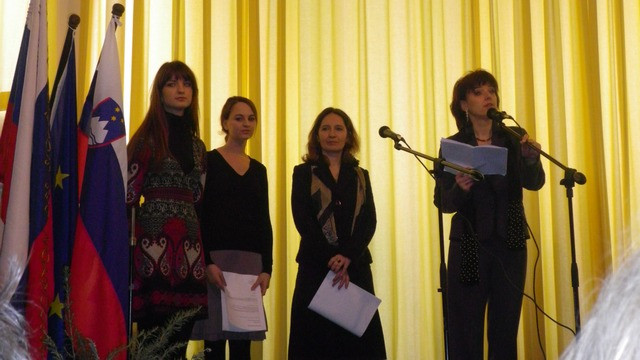 Recitacija slovenske poezije v Parizu (foto: Arhiv Društva Slovencev v Parizu)