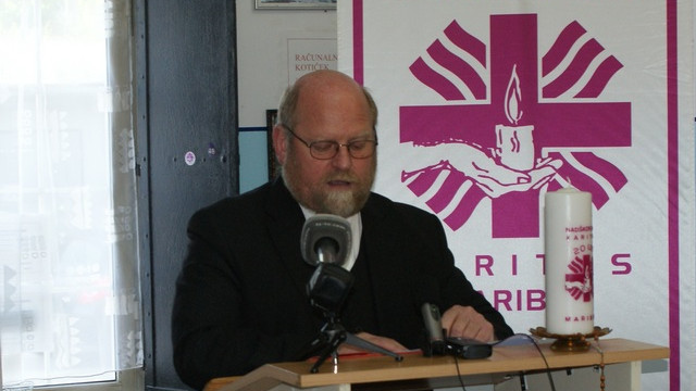 Predsednik NKMB Branko Maček (foto: Nadškofijska Karitas Maribor)