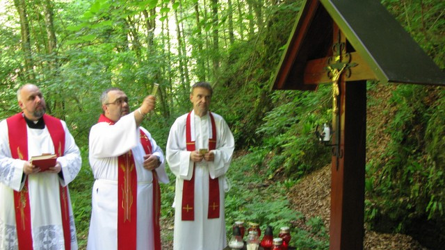 Blagoslov križa (foto: Robert Hladnik)